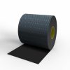 3M 7010374103 - 3M Bumpon™ Resilient Rollstock SJ6212 Black R25FL, 4.5 in x 36 yds