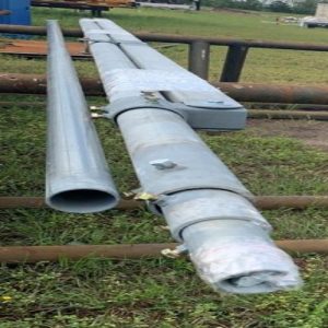 Beacon Pole LM-5 Self-Supporting 60' Robust Tilt-Over Tower Monopole Mast System