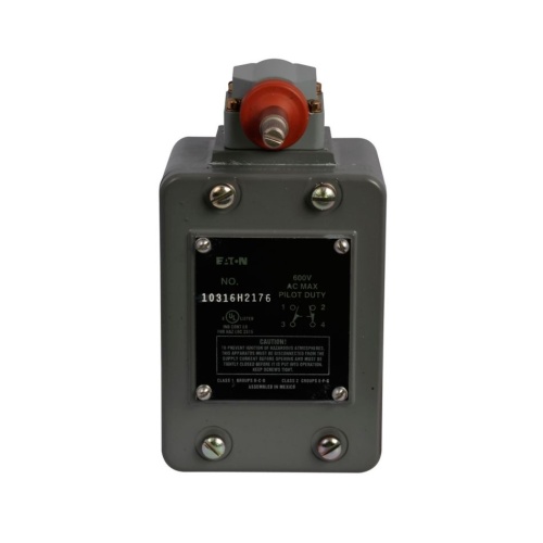 Eaton 10316H2176 - Limit Switch Side rotary, 1 NO-1 NC, Die cast aluminum