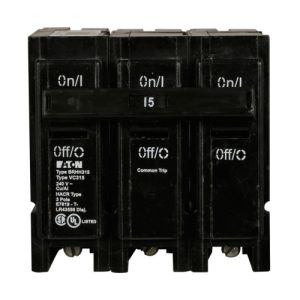 Eaton BRHH390 Thermal Magnetic Circuit Breaker - 240 Max Volt 90 Amp