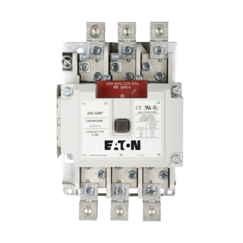 Eaton C25KNE3200CC 200A NEMA Freedom Contactor, 3P, 480V Coil