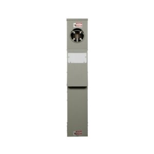 Eaton CHM1N9N4NBTZ Metered-Ring Power Pedestal, 4 Circuits