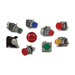 Eaton E34EX7033S Pushbutton, E34 Series, 30.5 mm