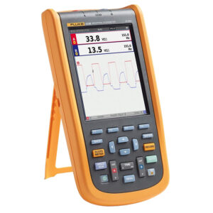 Fluke 123B/NA/S Industrial ScopeMeter Oscilloscope: 2 CH, 20 MHz, FlukeView, USA