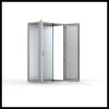 nVent Hoffman MCD20105R5 Modular Double Door, MCD, 2000x1000x500mm, Light Gray, Mild Steel