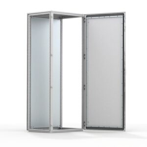 nVent Hoffman MCS20108R5 Modular Single Door, MCS, 2000x1000x800mm, Light Gray, Mild Steel