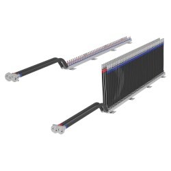 nVent Hoffman RCM42001 RackChiller Rack Manifold , Jet Black, Stainless Steel, Standard
