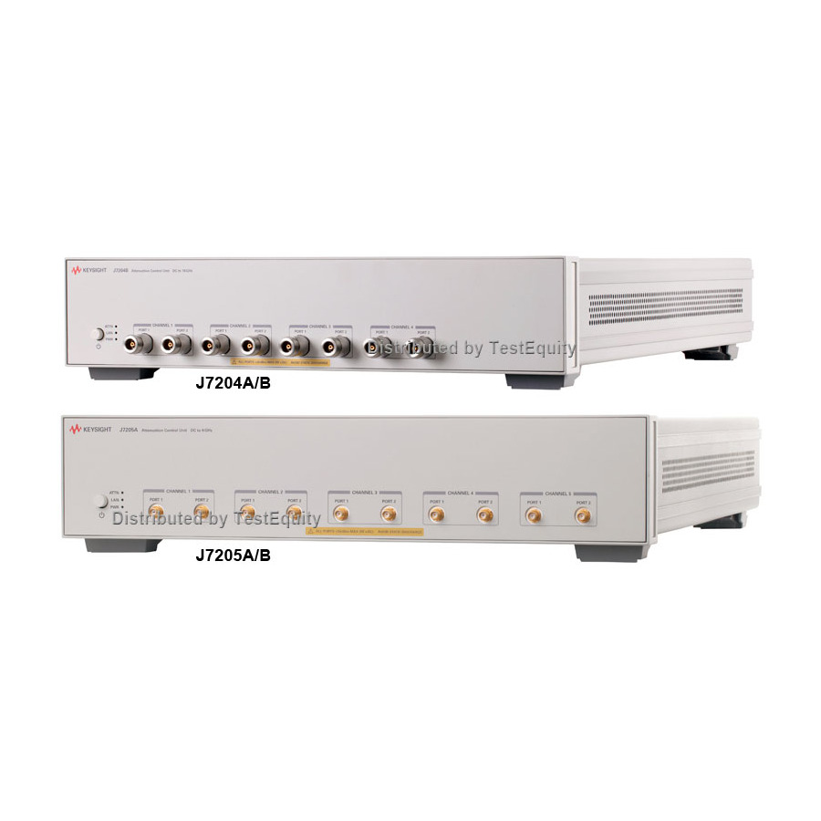 Keysight J7205A/002: 5-Channel Attenuation Control Unit for Precise Signal Manipulation
