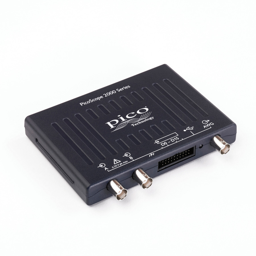 PicoScope 2000 Series: 2207B MSO PC USB Oscilloscope with 70 MHz, 2/16 Channel MSO