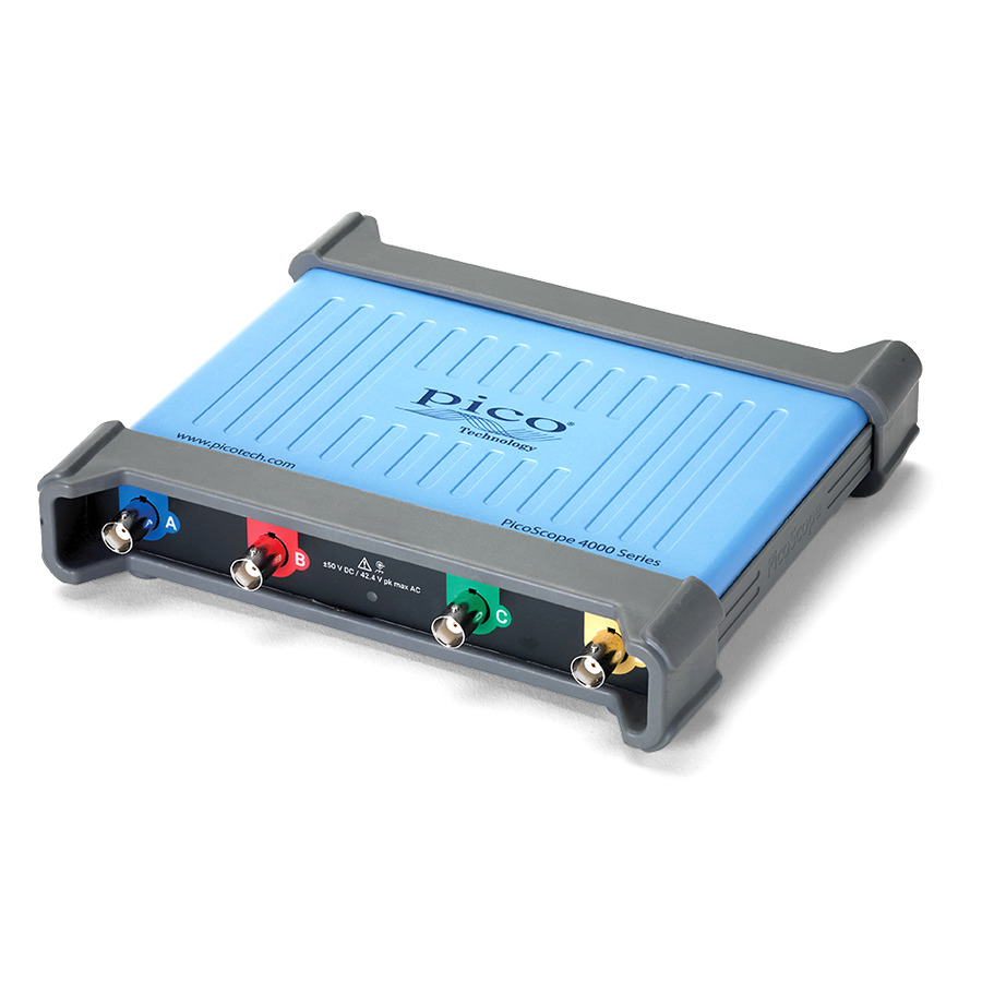 PicoScope 4000A Series: 4-Channel, 20 MHz PC USB Oscilloscope with 4 TA375 Probes