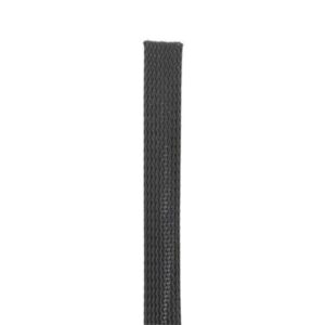 Panduit SE75PFR-DR0 SE75PFR-DR0 Braided Sleeving, Black, FR (PET), 0.75" Nom Dia., 500', PK1