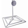 Rohn BRM44510 Non-Penetrating Roof Mount - Mast 4-1/2" O.D., 10’ He