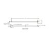 Rohn GAC5755TOP Anchor Rod, 5755 1.44" Dia X 14'
