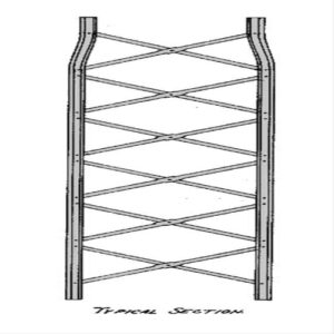 Rohn Section TBX8 Tower Section