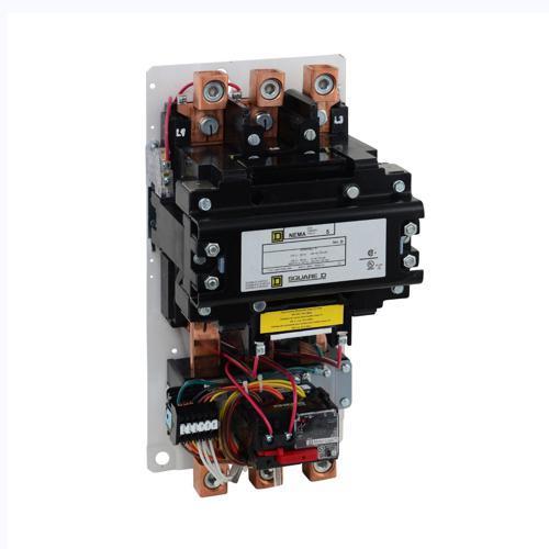 Schneider 8536SGO1V06H30 NEMA Motor Starter, Size 5, 480V Coil, 3-Pole