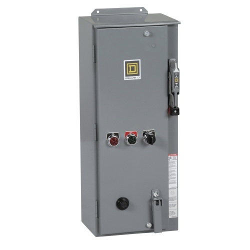 Schneider 8538SDASP6 Size 2 Combo Motor Starter, 45A, 120V, NEMA 3R/12