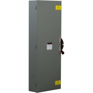 Schneider Electric DTU366R Safety switch, double throw, non fusible, 600A, 600 VAC/VDC, 3 poles, 350 hp, NEMA 3R