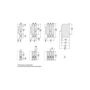 Schneider Electric EJB34035SA E-Frame Brkr 35A, 3P, 480Y/277V, 65/100kA, Bolt-on Mnt, Shunt Trip