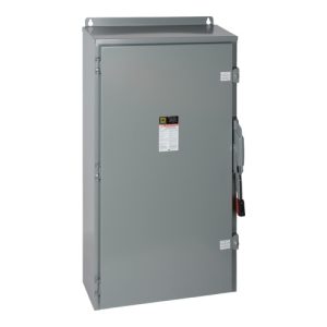 Schneider Electric H367AWK Safety switch, heavy duty, fusible, 800A, 3 poles, 500 hp, 600 VAC/DC, NEMA 12
