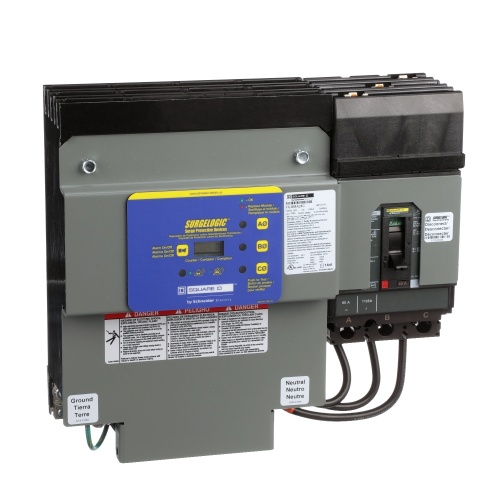 Schneider Electric HL5IMA24C - Surge protection device, Surgelogic, HL, 240kA, 480 VAC delta, 3 phase, 3 wire, SPD type 2
