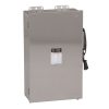 Schneider Electric HU664DS Safety switch, heavy duty, non fusible, 200A, 6 poles, 150 hp, 600 VAC/DC, NEMA 4, 4X, 5, 304 steel