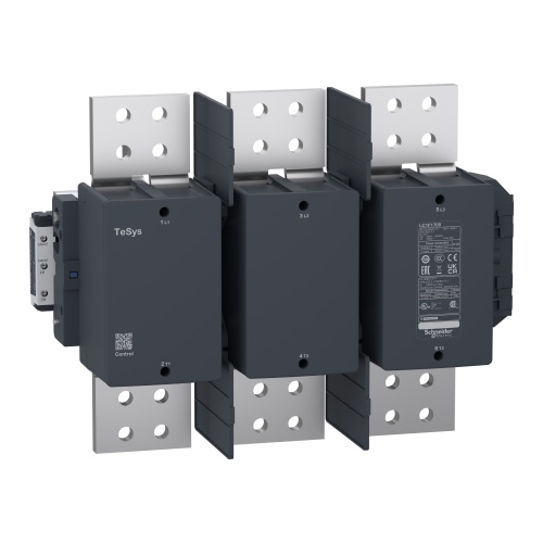 Schneider LC1F1700P7 TeSys F 1700A Contactor, 230V AC Coil, 3P