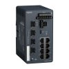 Schneider Electric MCSESM123F2LG0 - Network switch, Modicon Networking, managed, 8 ports for copper with 4Gigabit SFP
