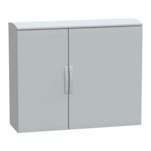 Schneider Electric NSYPLAT10124G Polyester Enclosure - 39.4" x 49.2" x 16.5" (HxWxD), IP44