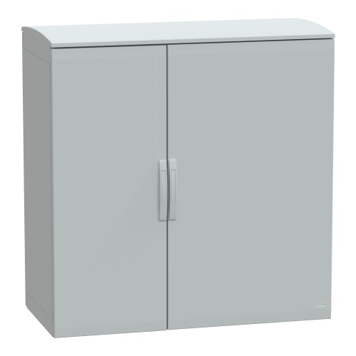 Schneider Electric NSYPLAT12126G Polyester Enclosure - 49.2" x 49.2" x 24.4" (HxWxD), IP44