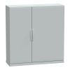 Schneider Electric NSYPLAZ12124G Thalassa PLA Floor-standing Fiberglass Reinforced Polyester Enclosure - IP54, 49.21" x 49.21" x 16.54" (HxWxD)