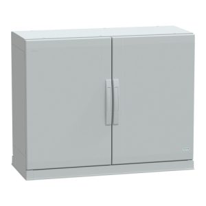 Schneider Electric NSYPLAZ7104G Polyester Enclosure - 29.5" x 39.4" x 16.5" (HxWxD), NEMA 3/3S/13