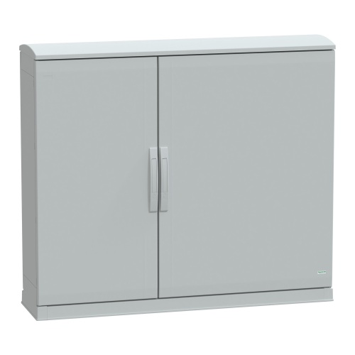 Schneider Electric NSYPLAZT10123G Polyester Enclosure - 39.4" x 49.2" x 12.6" (HxWxD), IP44