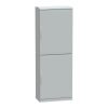 Schneider Electric NSYPLAZT2074G Thalassa PLA Floor-standing Fiberglass Reinforced Polyester Enclosure - IP44, 78.74" x 29.53" x 16.54" (HxWxD)