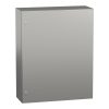 Schneider Electric NSYS3X10830H Spacial S3X Wall Mounted 316L Stainless Steel Enclosure - IP66, 39.37" x 31.5" x 11.81" (HxWxD)