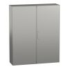 Schneider Electric NSYS3X121030 Spacial S3X Wall Mounted 304 Stainless Steel Enclosure - IP55, 47.24" x 39.37" x 11.81" (HxWxD)