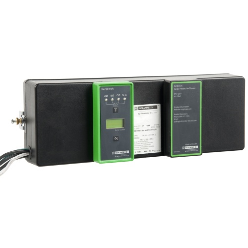 Schneider Electric SSP01SBA10D Surge Protection Device - 120/240 VAC, 3-wire, NEMA 1, 200 kA SCCR