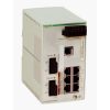 Schneider Electric TCSESB083F2CU0 Ethernet TCP/IP basic managed switch - ConneXium - 6TX/2FX - multimode