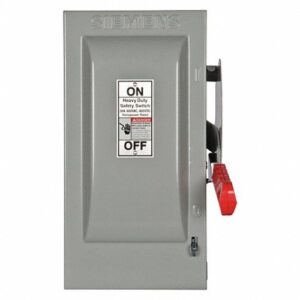 Siemens HFC366NSA Fusible Heavy Duty Safety Switch - 600 Amp, 600 VAC, Three Pole, NEMA 4X
