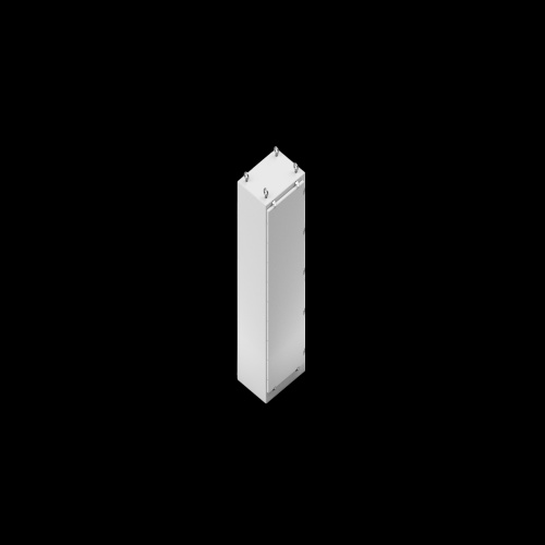 Stahlin N722525FSHWT N Series Fiberglass Enclosure - 72" x 25" x 25"